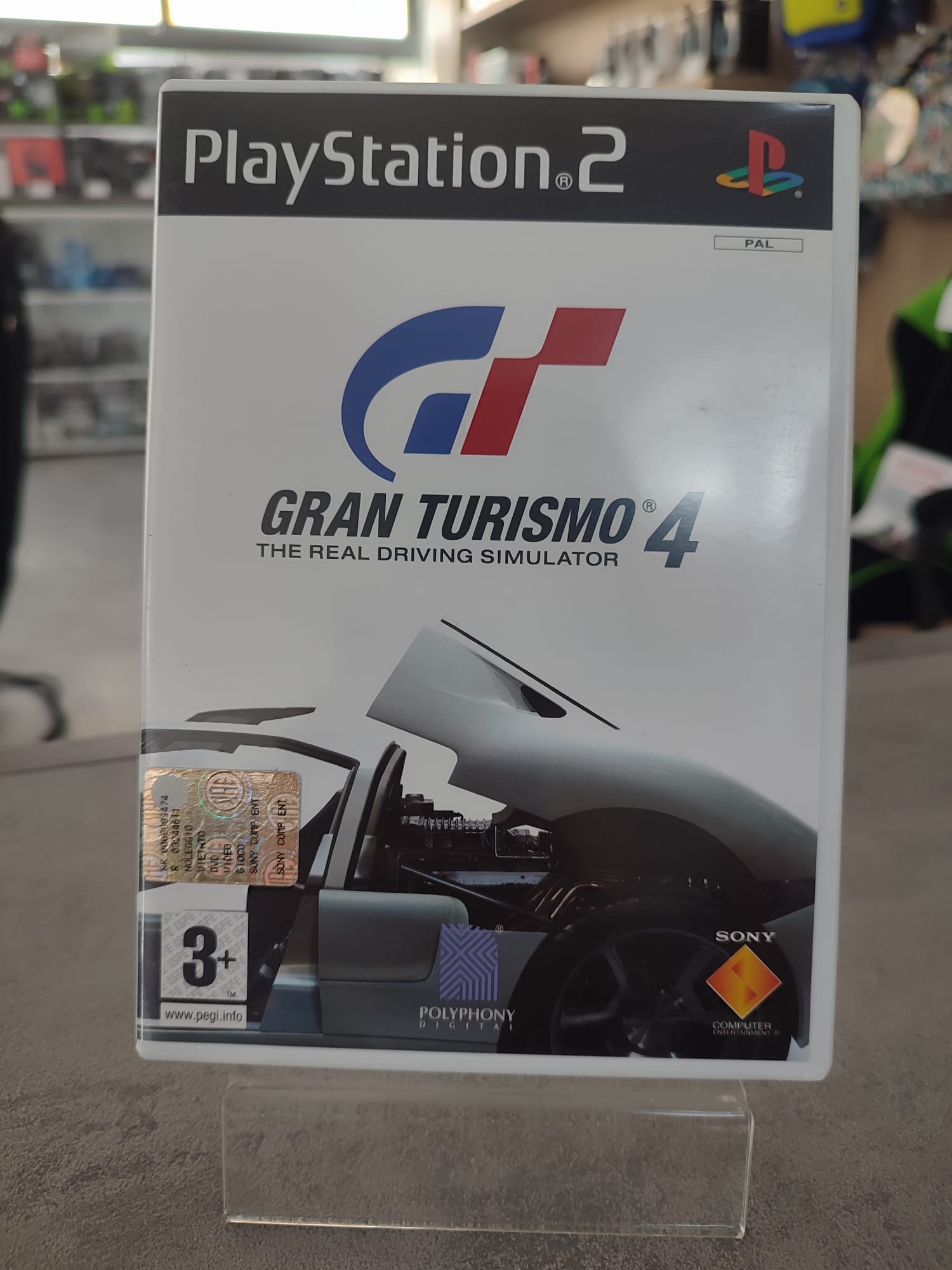 VIDEOGAME-PS2-USATO-GRAN-TURISMO-4